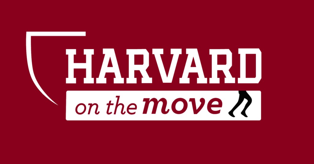 Harvard on the move logo